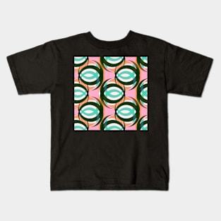 Retro Swirls Kids T-Shirt